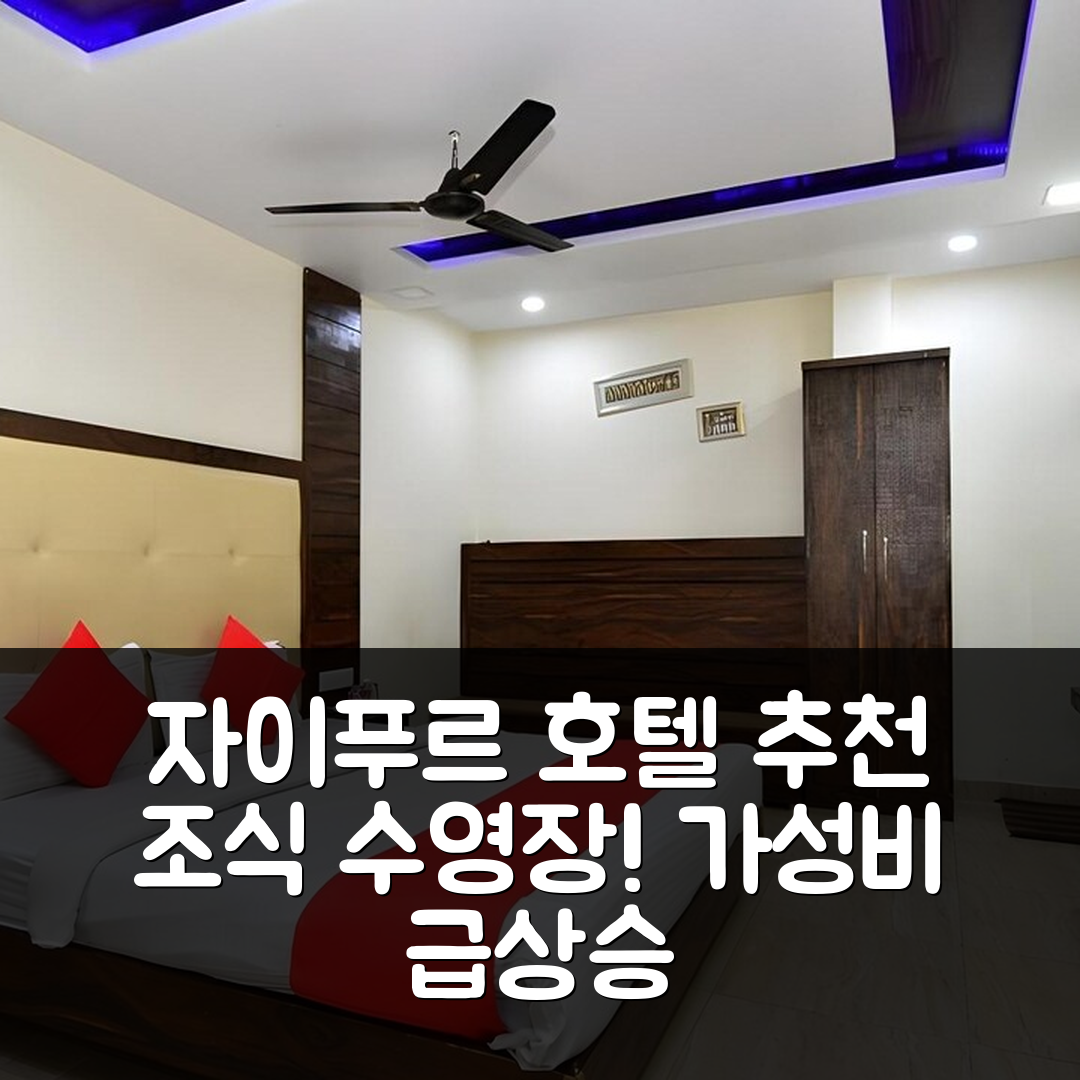 자이푸르 숙소 여행 호텔 추천 호텔 자이 팰리스 | 조식과 수영장으로 즐기는 가성비 최고 5가지 비밀