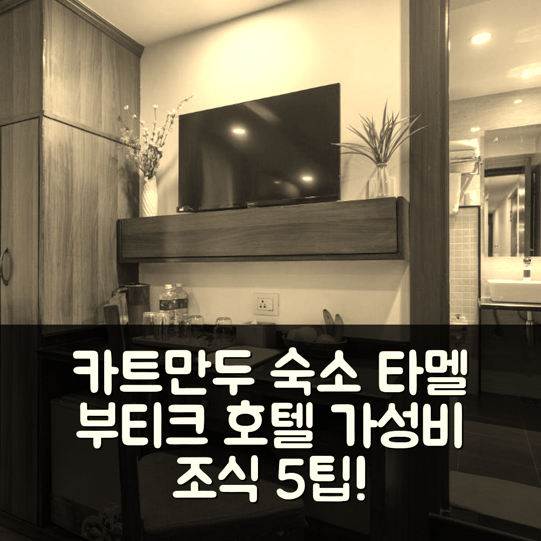 카트만두 숙소 여행 호텔 추천 타멜 부티크 호텔 | 가성비 뛰어난 조식과 최적의 위치 5가지 팁