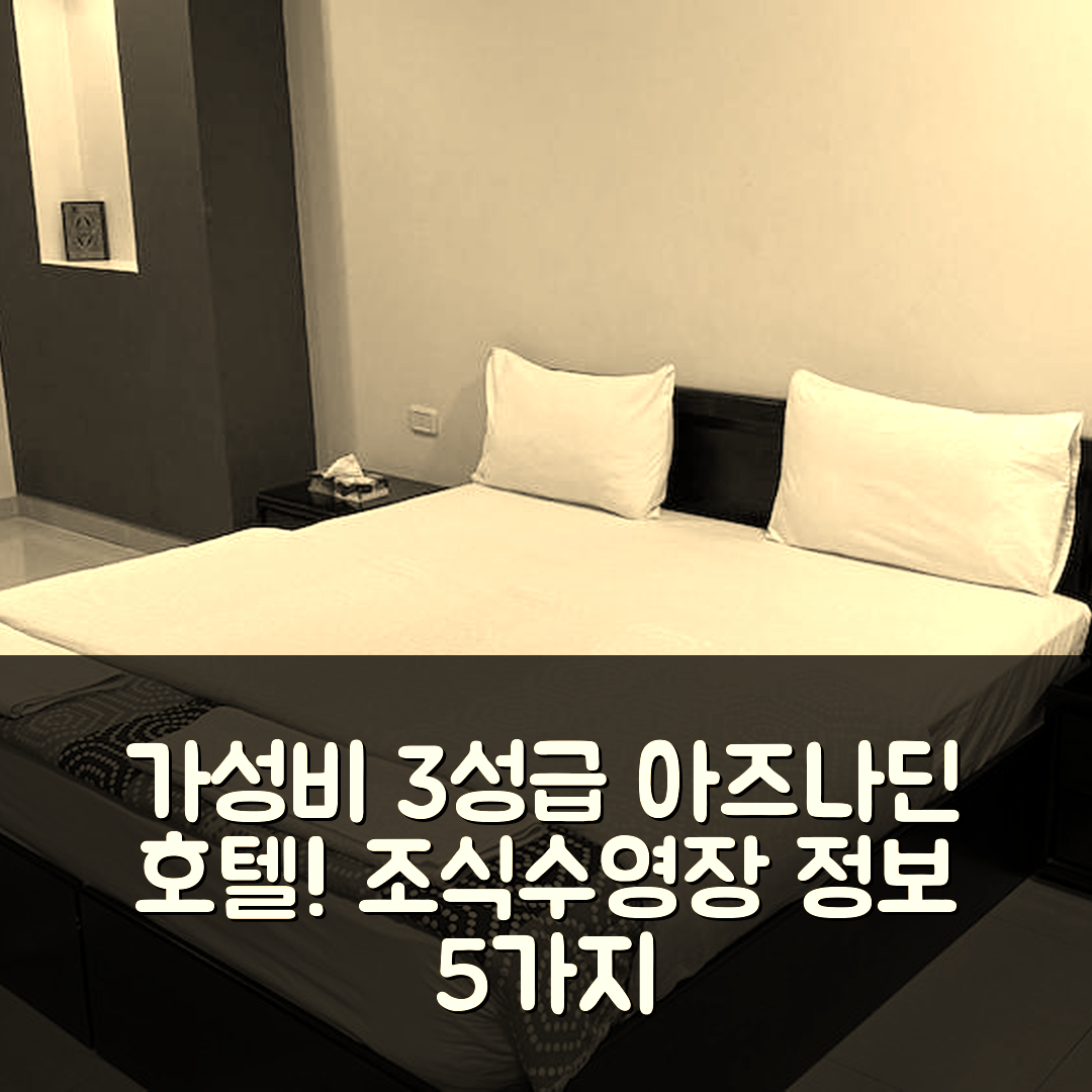 이르비드 숙소 여행 호텔 추천 아즈나딘 호텔 | 가성비 좋은 3성급 조식과 수영장 정보 5가지